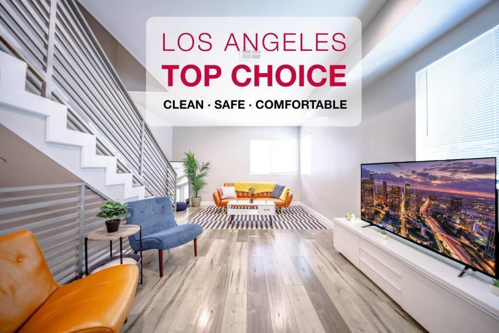 Appartamento 4bd Townhome Sleeps 10 Near Usc/dtla/expo Los Angeles